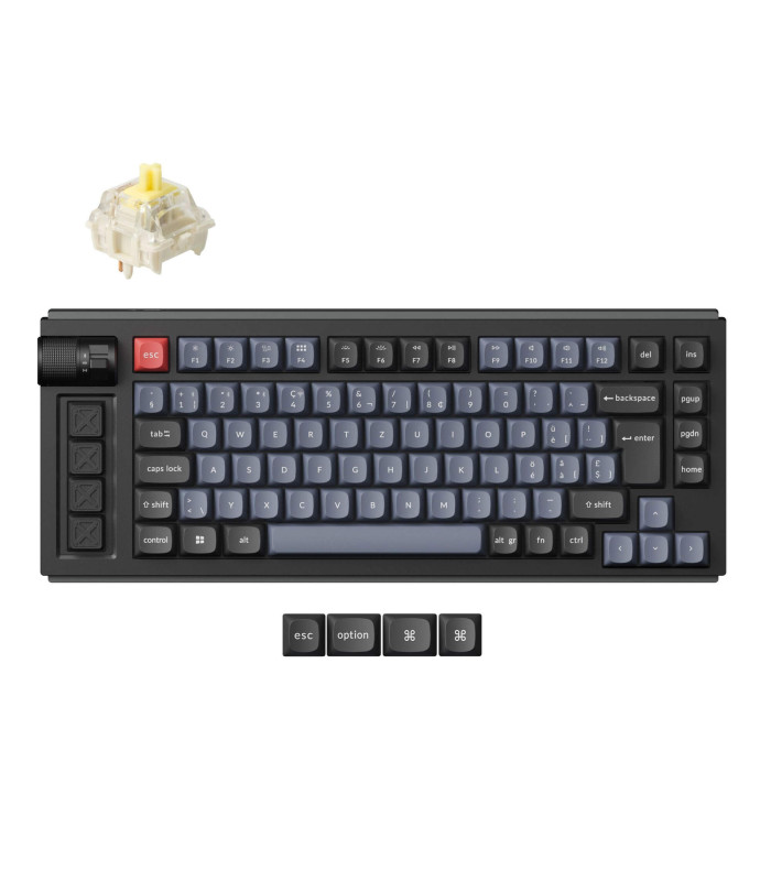 Lemokey L1 Black QMK Banana Switch (CH)