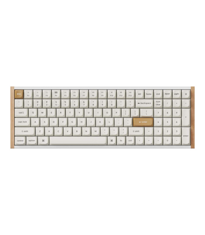 Keychron K4 HE White Wood Magnetic Switch (US)