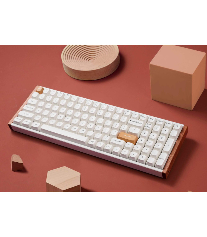 Keychron K4 HE White Wood Magnetic Switch (US)