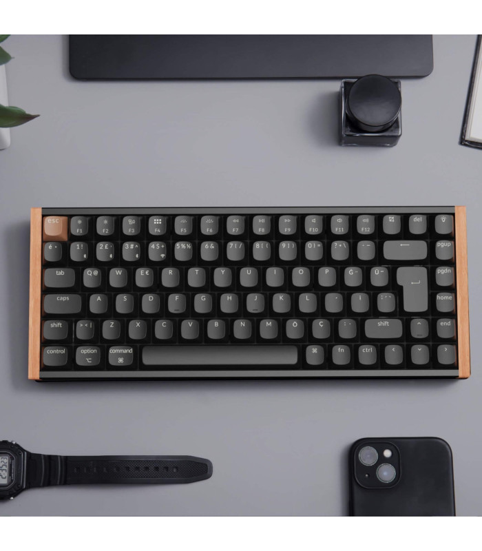 Keychron K2 HE Black Wood Magnetic Switch (CH)