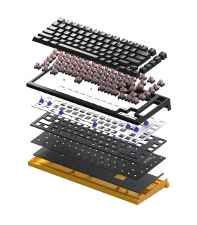 Akko MonsGeek MG75S HE-ST Black Kailh Magnetic Sak