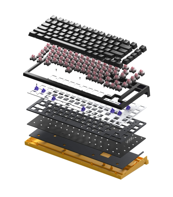 Akko MonsGeek MG75S HE-ST Black Kailh Magnetic Sak