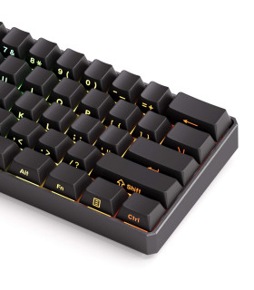 Akko MonsGeek FUN60 Ultra-ST Black Glare Magnetic 