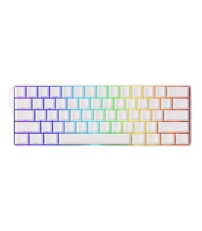 Akko MonsGeek FUN60 Ultra-ST White Glare Magnetic 
