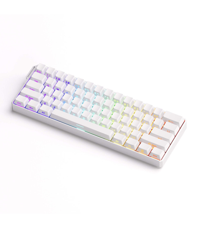 Akko MonsGeek FUN60 Ultra-ST White Glare Magnetic 