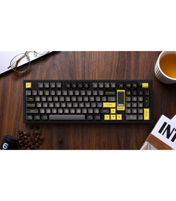 Akko 5098B Plus Black & Gold ANSI V3 Pro Piano