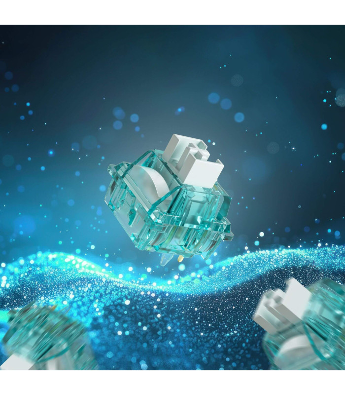 Akko Creamy Cyan Switch (Lubed) (45 pcs)