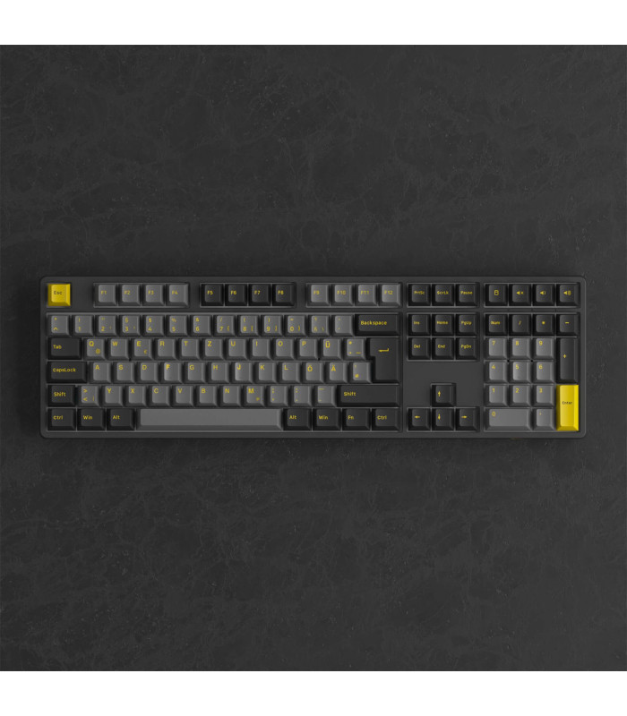 Akko 5108B Plus Black & Gold ISO PRO Cream Yellow