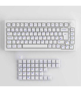 Akko 5075B Plus Blue on White ISO V3 Cream Yellow