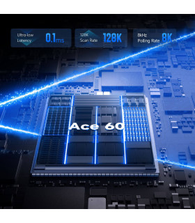 Ace 60 Pro Magnetic Switch Keyboard White