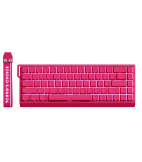 Ace68 E-sport Magnetic Switch Keyboard Rose Red