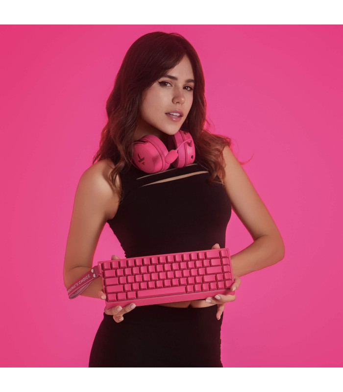 Ace68 E-sport Magnetic Switch Keyboard Rose Red