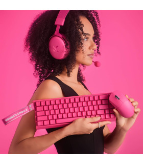 Ace68 E-sport Magnetic Switch Keyboard Rose Red