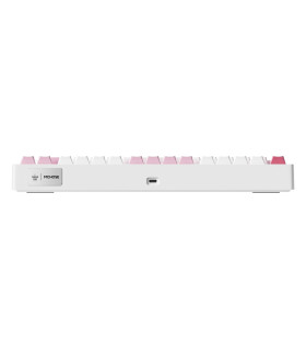 G75 PRO Mechanical Keyboard White Pink