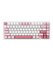 G75 PRO Mechanical Keyboard White Pink