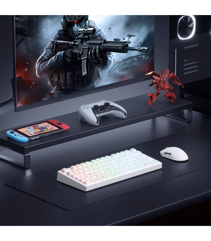 Jet 75 E-sport Magnetic Switch Keyboard White Top.