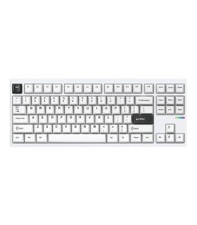 GX87 Ultra Full Aluminium CNC Keyboard White Elect
