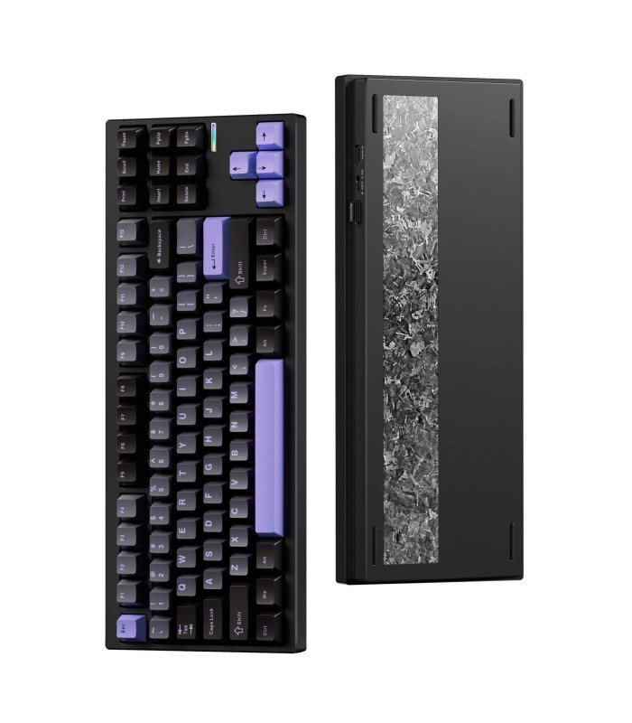 GX87 Ultra Full Aluminium CNC Keyboard Black Anodi