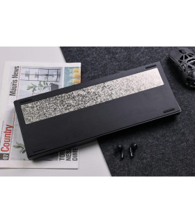 GX87 Ultra Full Aluminium CNC Keyboard Black Anodi