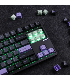 GX87 Ultra Full Aluminium CNC Keyboard Black Anodi