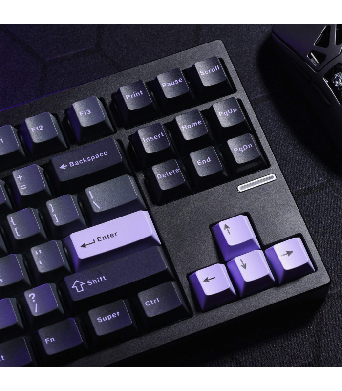 GX87 Ultra Full Aluminium CNC Keyboard Black Anodi