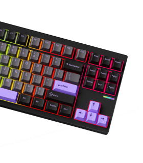 GX87 Ultra Full Aluminium CNC Keyboard Black Anodi