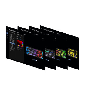 GX87 Ultra Full Aluminium CNC Keyboard Black Anodi