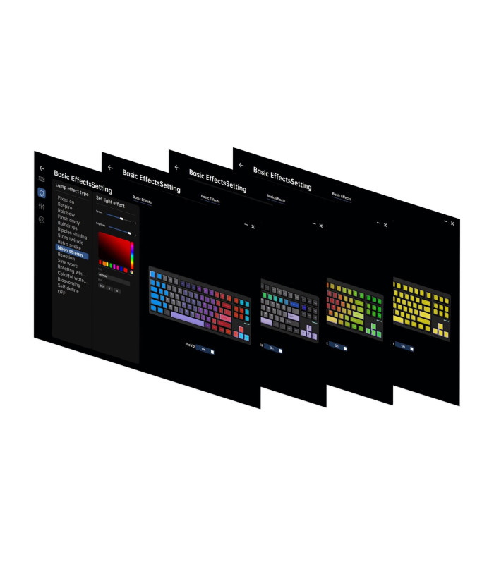 GX87 Ultra Full Aluminium CNC Keyboard Black Anodi