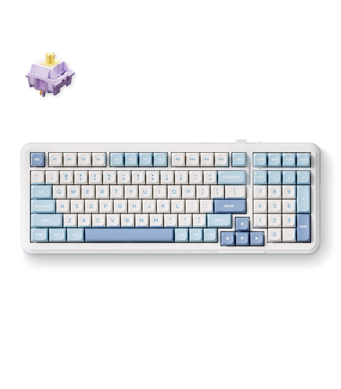 K99 Mechanical Keyboard Sky Blue