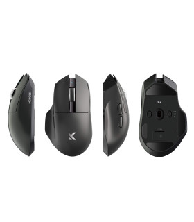 G7 Lightweight Ergonomic Wireless Mouse Black