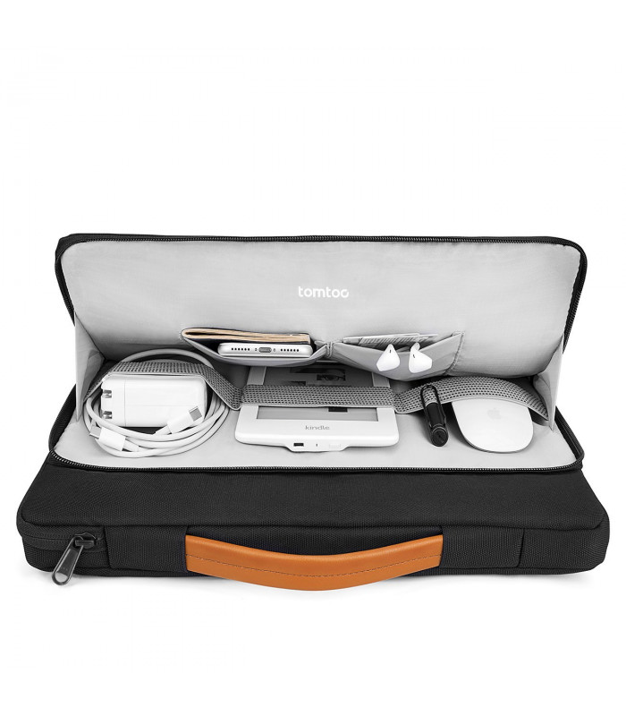 Defender-A14 (13") Laptop Briefcase, Black