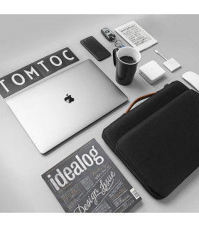 Defender-A14 (13") Laptop Briefcase, Black