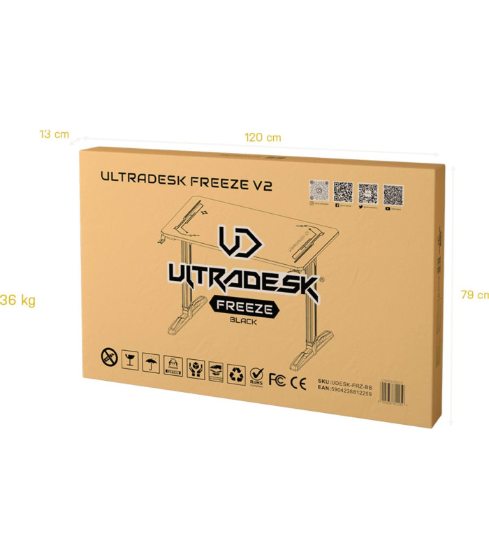 Ultradesk FREEZE V2 Black