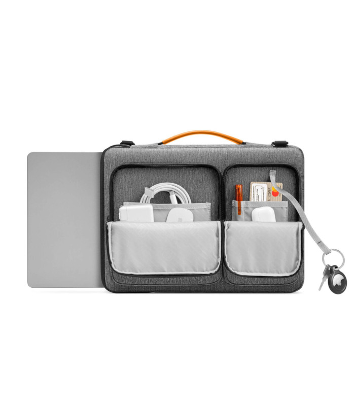 Defender-A42 (14") Shoulder Bag, Grey