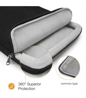 Defender-A14 (13") Laptop Briefcase, Black