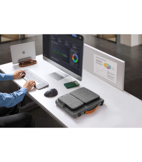 Defender-A42 (14") Shoulder Bag, Grey