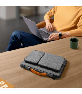 Defender-A42 (14") Shoulder Bag, Grey