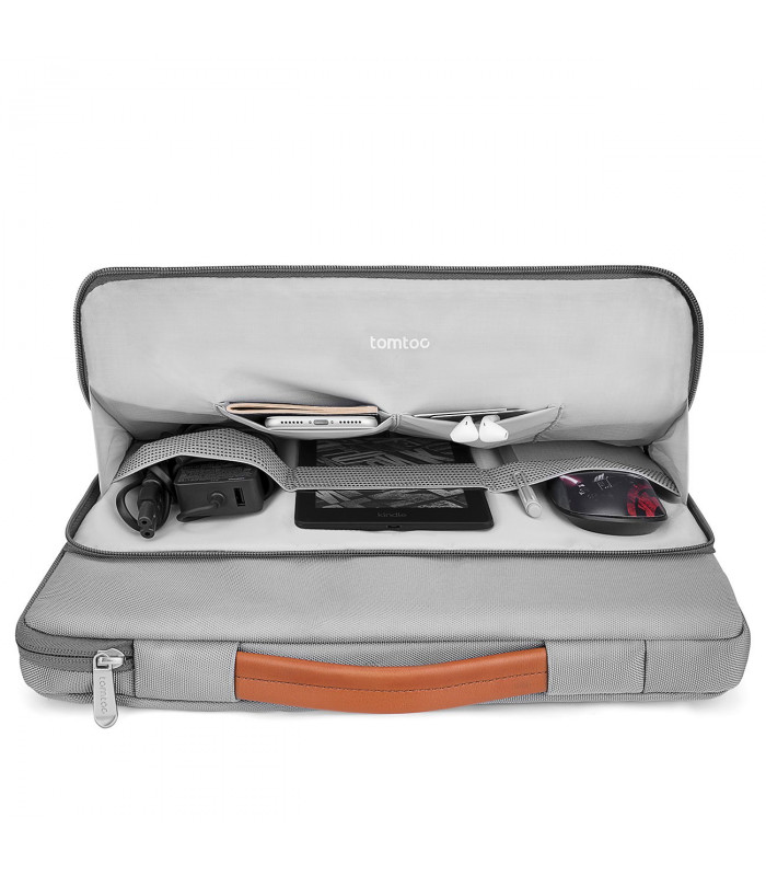 tomtoc Versatile A14 (13-13.3") Briefcase, Grey