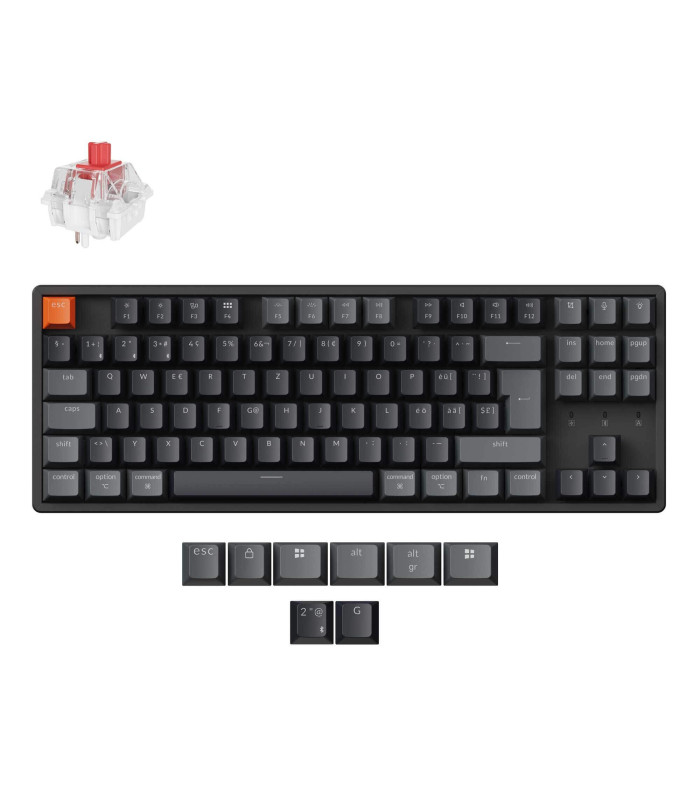 Keychron K8 QMK v2 Red Switch (CH)