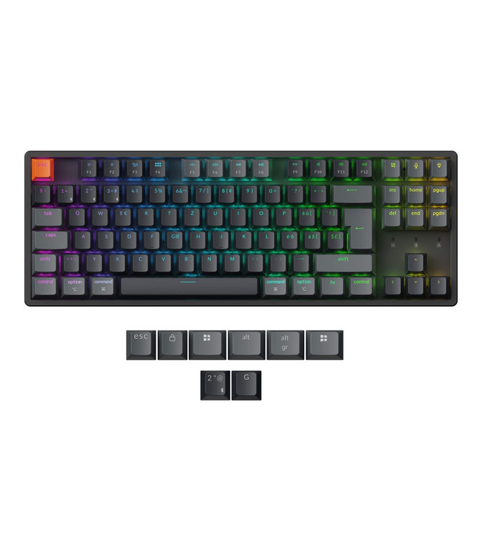 Keychron K8 QMK v2 Banana Switch (CH)