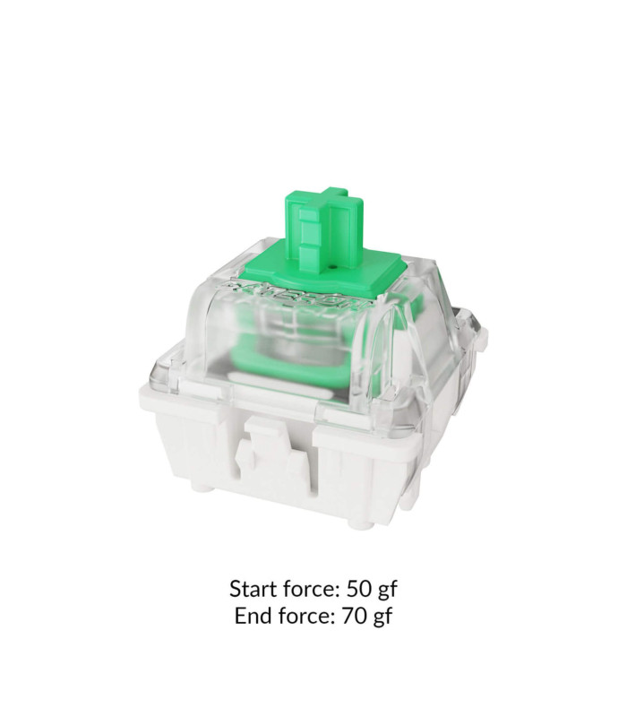 Gateron Double-Rail Magnetic 45pcs/Set Aurora