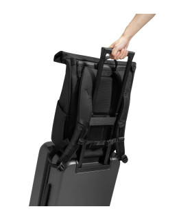 Navigator-T61 Rolltop Backpack Black
