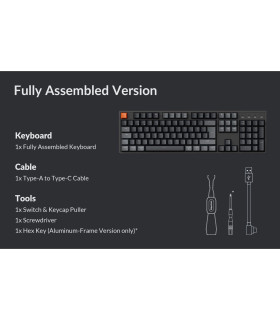 Keychron K10 QMK v2 Brown Switch (CH)