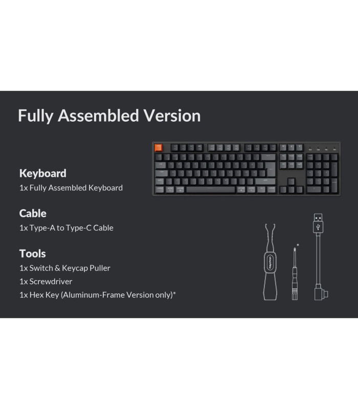 Keychron K10 QMK v2 Brown Switch (CH)