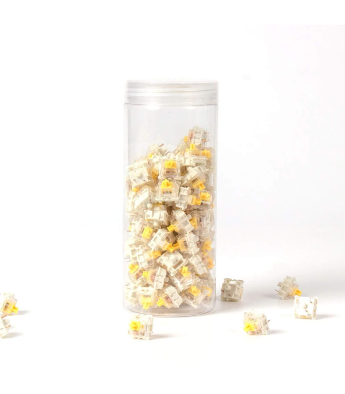 Gateron G Pro Switch Set 110pcs/Set Yellow