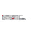 Keychron PBT Low Profile Keycap Set L.Gray & White