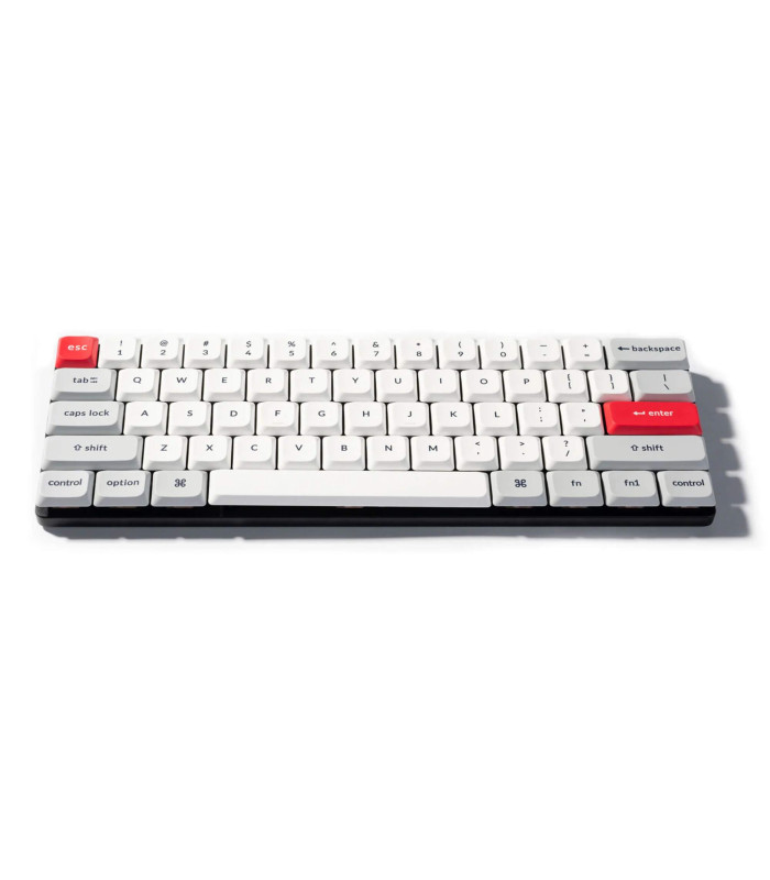 Keychron PBT Low Profile Keycap Set L.Gray & White