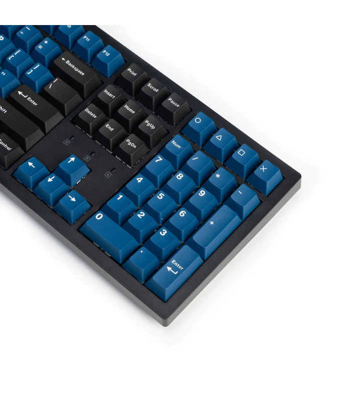 Cherry Profile Double shot PBT Set BlueBlackYellow