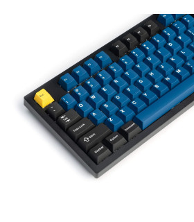 Cherry Profile Double shot PBT Set BlueBlackYellow