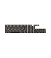 Keychron PBT Low Profile KeycapBlack Transparent